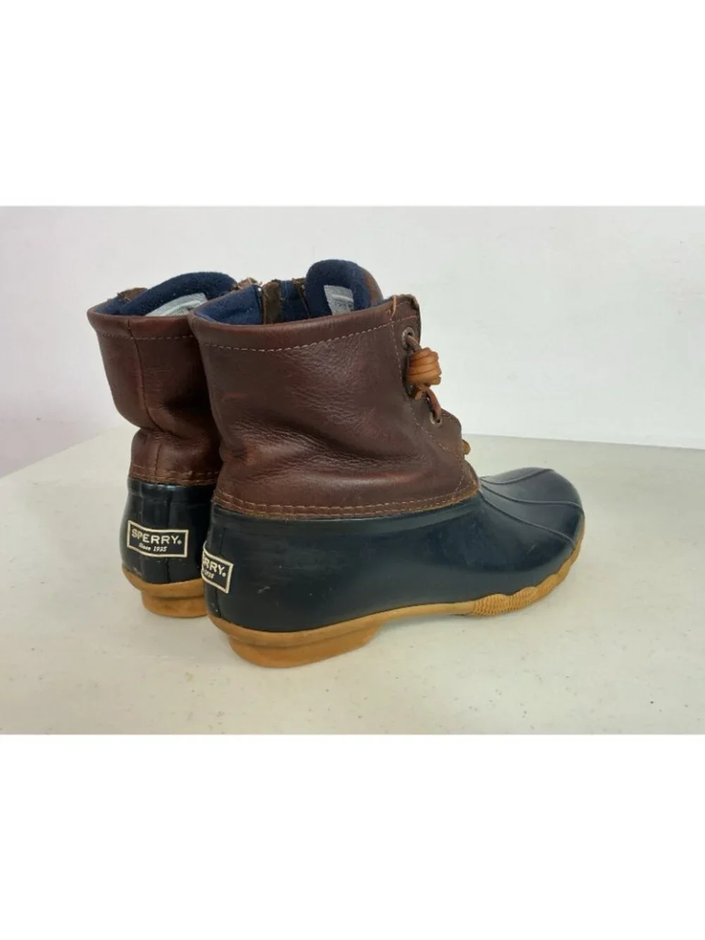 Sperry Leather Ankle Boots Waterproof Womens 7